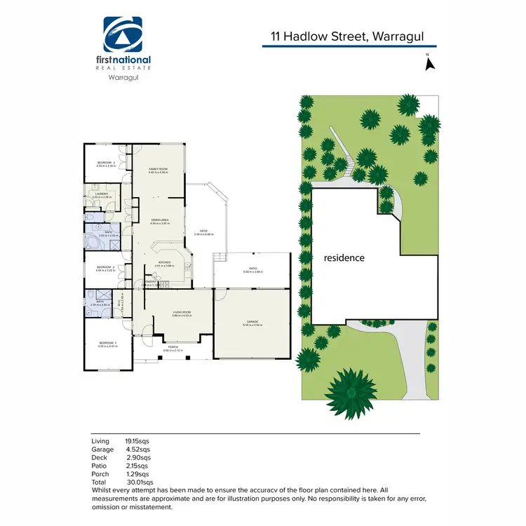 Floorplan of Homely house listing, 11 Hadlow Street, Warragul VIC 3820