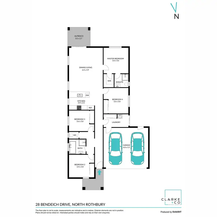 Floorplan of Homely house listing, 28 Bendeich Drive, North Rothbury NSW 2335