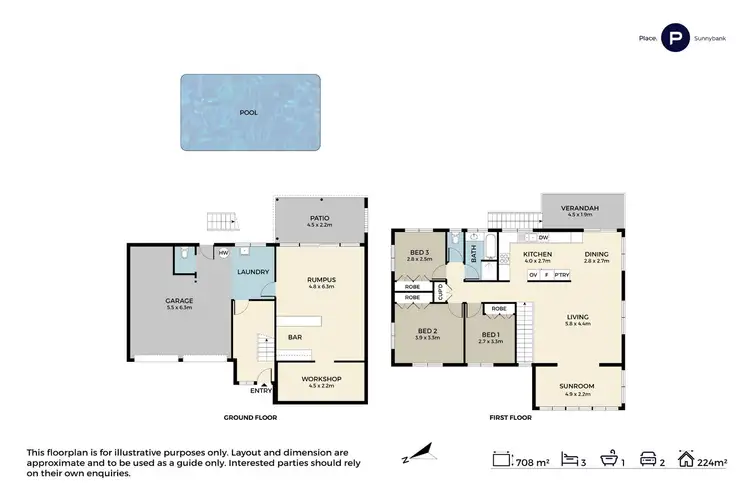 Floorplan of Homely house listing, 19 Gretel Street, Sunnybank Hills QLD 4109