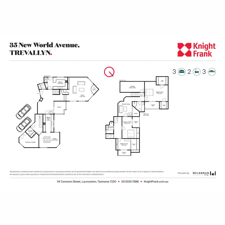 Floorplan of Homely house listing, 35 New World Avenue, Trevallyn TAS 7250