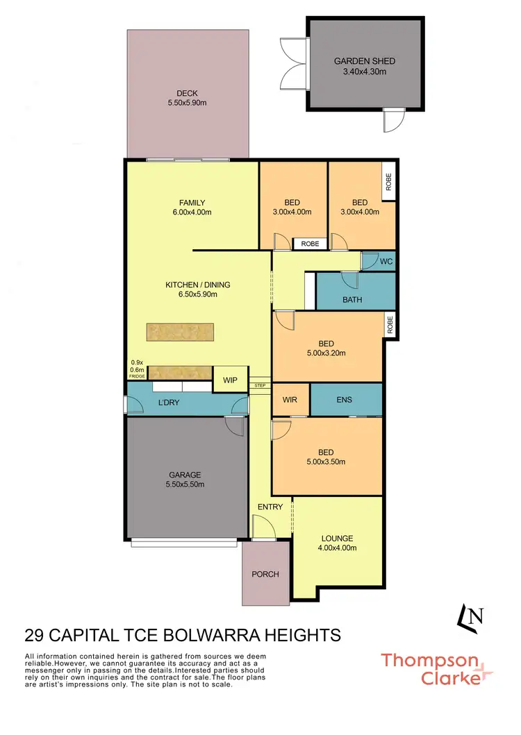 Floorplan of Homely house listing, 29 Capital Terrace, Bolwarra Heights NSW 2320