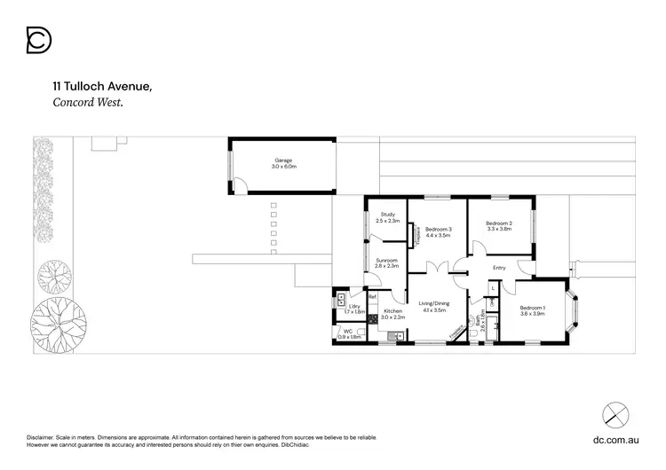 Floorplan of Homely house listing, 11 Tulloch Avenue, Concord West NSW 2138
