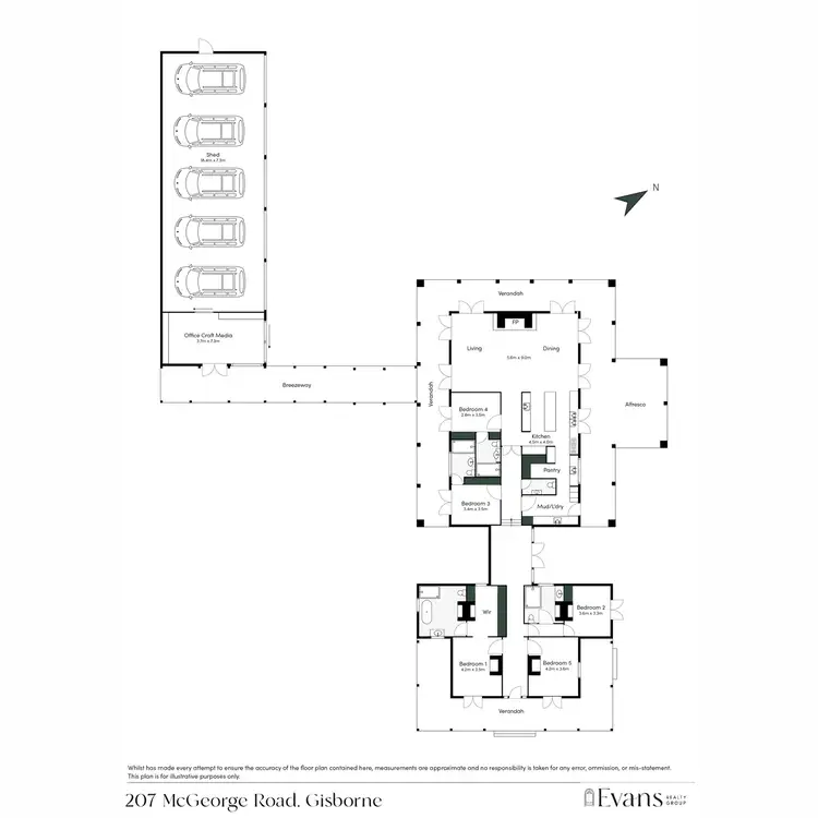 Floorplan of Homely house listing, 207 McGeorge Road, Gisborne VIC 3437