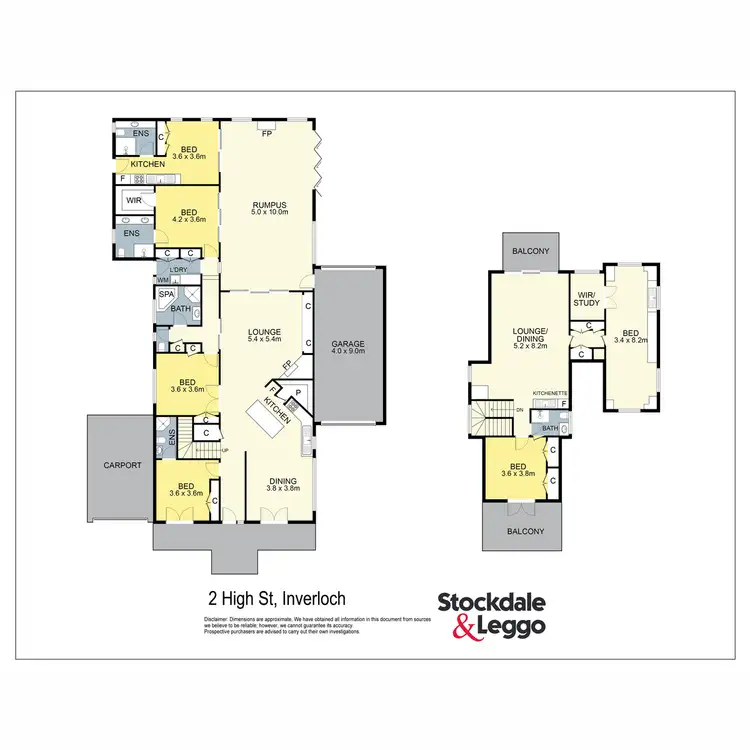 Floorplan of Homely house listing, 2 High Street, Inverloch VIC 3996