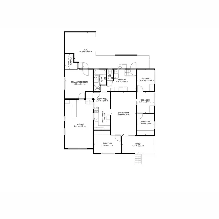 Floorplan of Homely house listing, 8 Rae Street, Bundaberg North QLD 4670