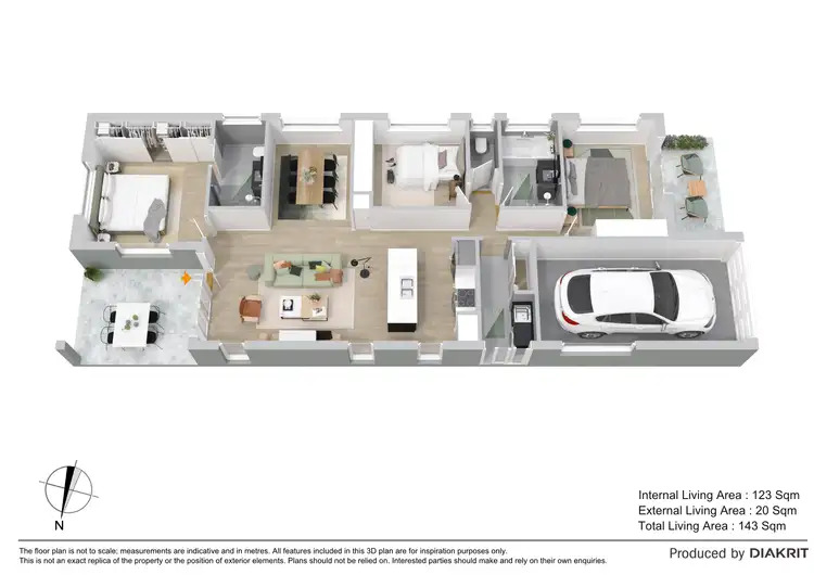 Floorplan of Homely house listing, 10 Cape Arid Park Way, Fitzgibbon QLD 4018