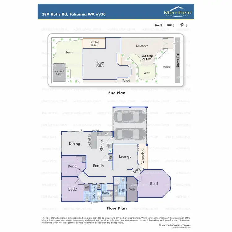 Floorplan of Homely house listing, 28A Butts Road, Yakamia WA 6330