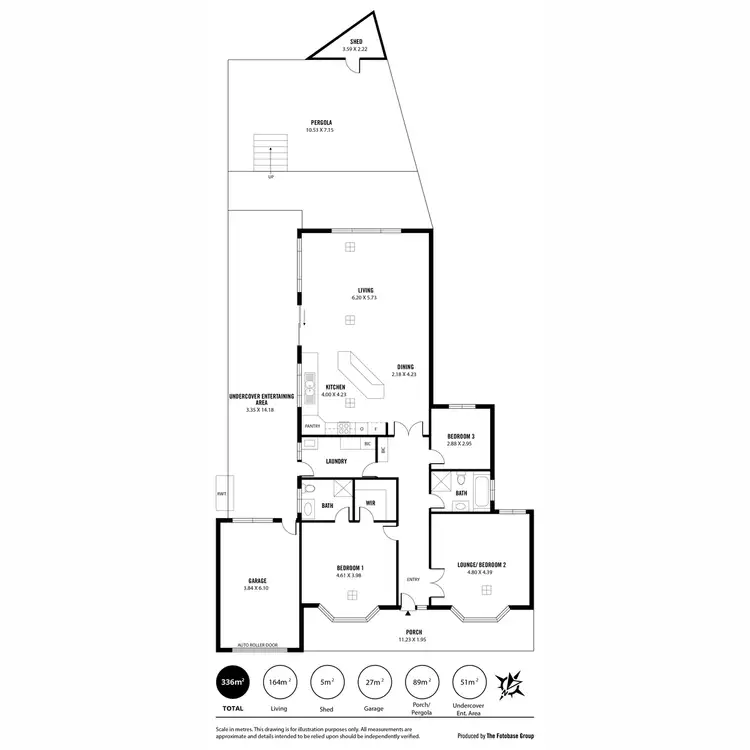 Floorplan of Homely house listing, 32 Gloucester Terrace, Mclaren Vale SA 5171