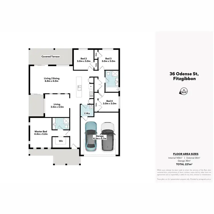 Floorplan of Homely house listing, 36 Odense Street, Fitzgibbon QLD 4018