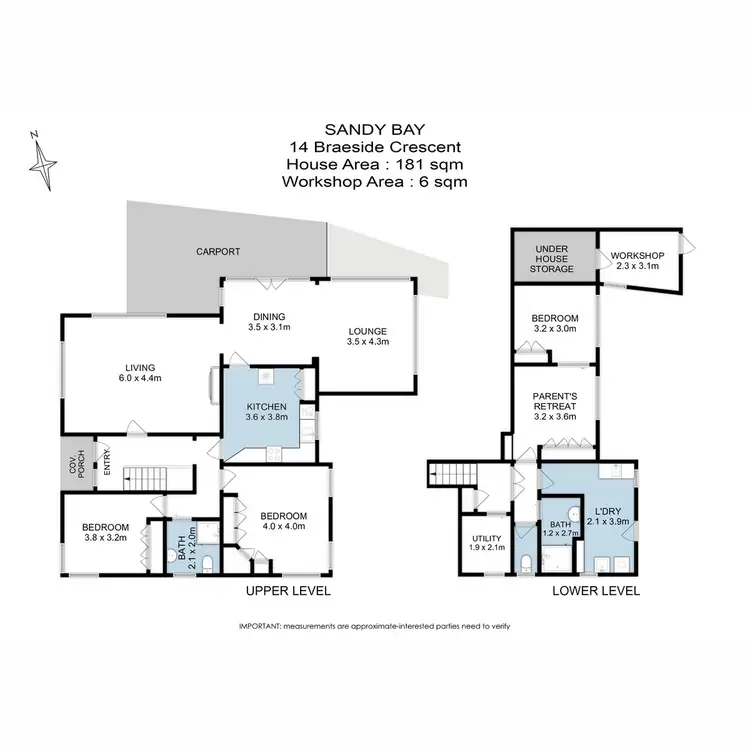 Floorplan of Homely house listing, 14 Braeside Crescent, Sandy Bay TAS 7005
