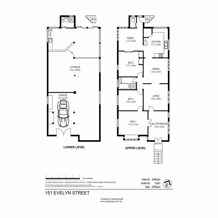 Floorplan of Homely house listing, 151 Evelyn Street, Grange QLD 4051