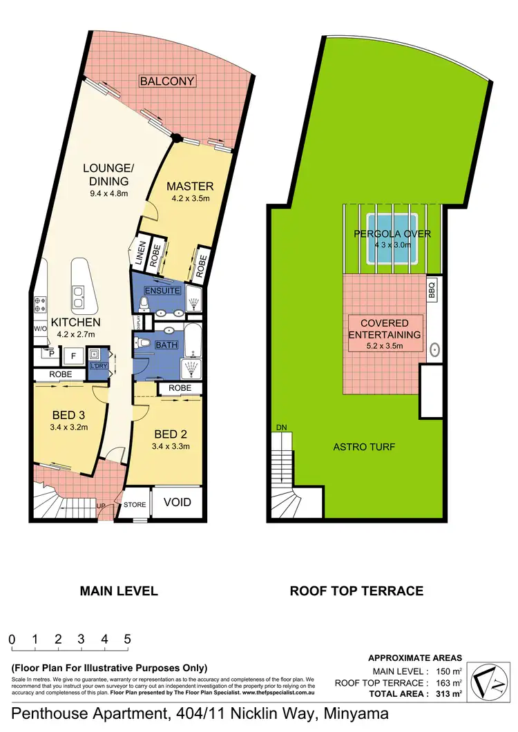 Floorplan of Homely apartment listing, 404/11 Nicklin Way, Minyama QLD 4575