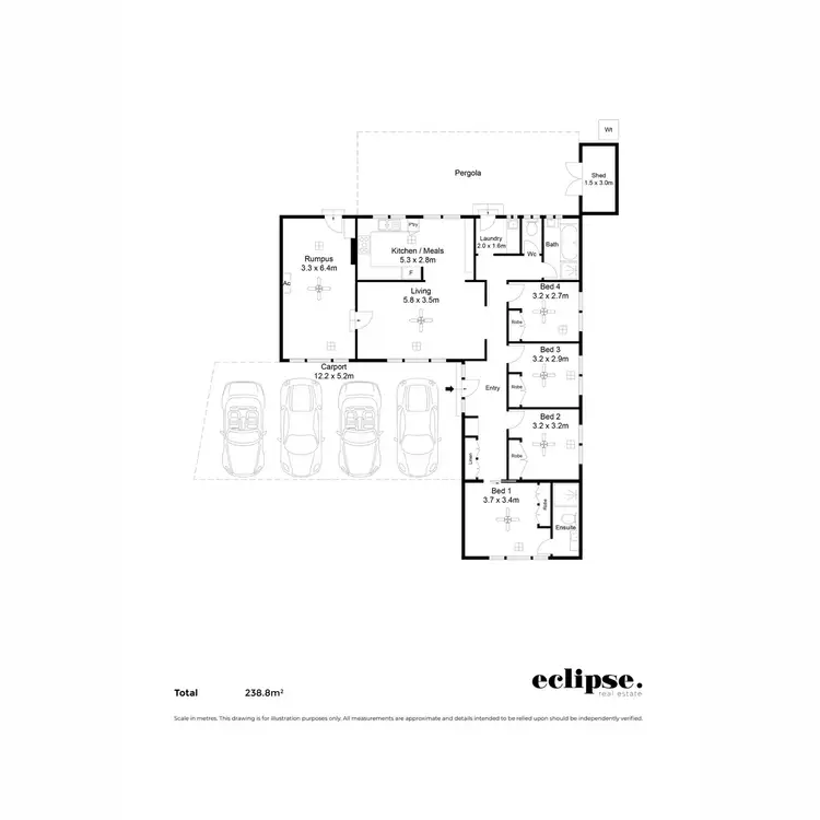 Floorplan of Homely house listing, 139 Kelly Road, Modbury North SA 5092