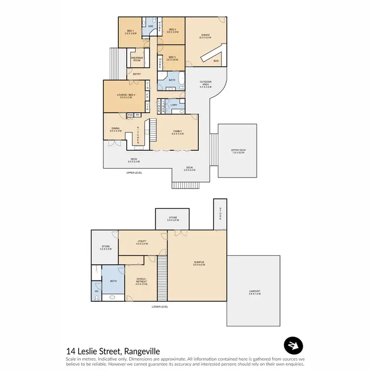 Floorplan of Homely house listing, 14 Leslie Street, Rangeville QLD 4350