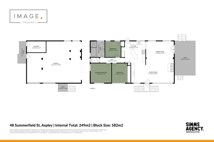 Floorplan of Homely house listing, 48 Summerfield Street, Aspley QLD 4034