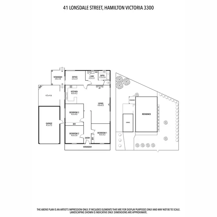 Floorplan of Homely house listing, 41 Lonsdale Street, Hamilton VIC 3300
