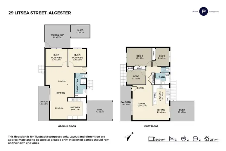 Floorplan of Homely house listing, 29 Litsea Street, Algester QLD 4115