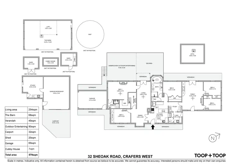 Floorplan of Homely house listing, 32 Sheoak Road, Crafers West SA 5152