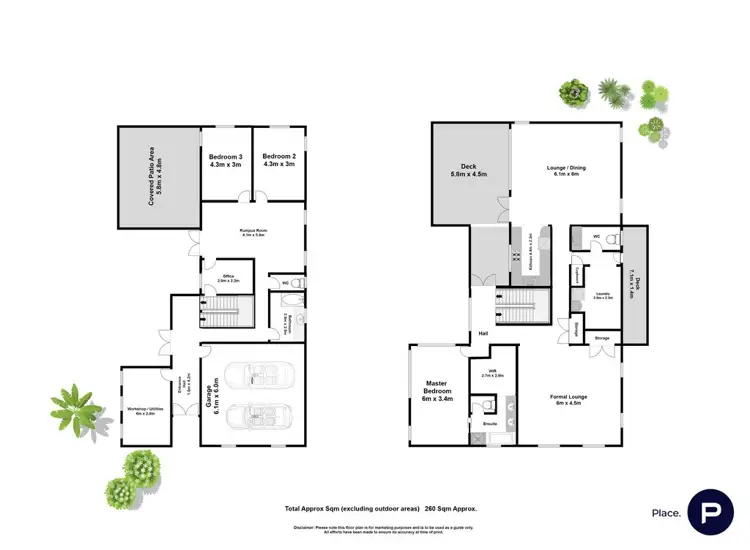 Floorplan of Homely house listing, 67A Wellington Street, Clayfield QLD 4011