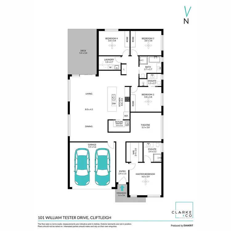 Floorplan of Homely house listing, 101 William Tester Drive, Cliftleigh NSW 2321