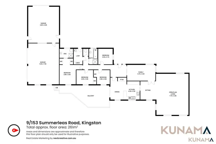 Floorplan of Homely house listing, 9/153 Summerleas Road, Kingston TAS 7050