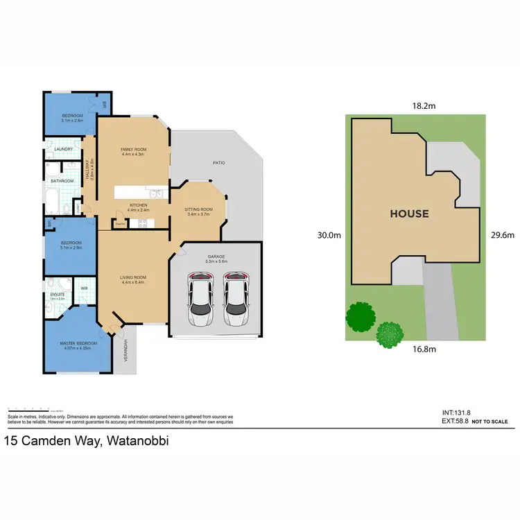 Floorplan of Homely house listing, 15 Camden Way, Watanobbi NSW 2259