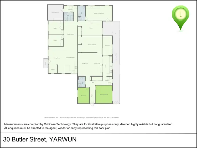 Floorplan of Homely house listing, 30 Butler Street, Yarwun QLD 4694