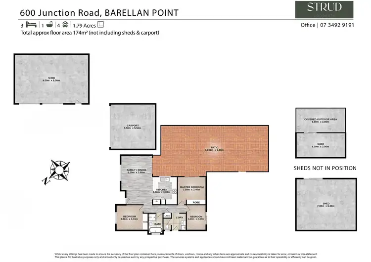 Floorplan of Homely house listing, 594-600 Junction Road, Barellan Point QLD 4306