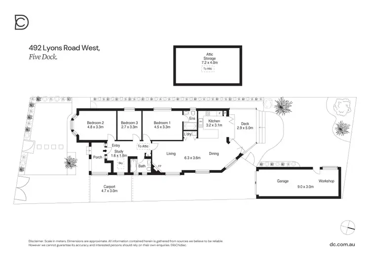 Floorplan of Homely house listing, 492 Lyons Road West, Five Dock NSW 2046