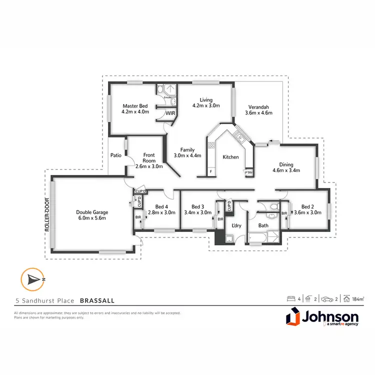 Floorplan of Homely house listing, 5 Sandhurst Place, Brassall QLD 4305