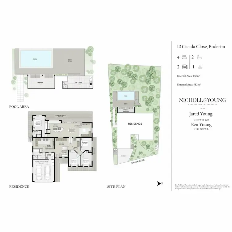 Floorplan of Homely house listing, 10 Cicada Close, Buderim QLD 4556