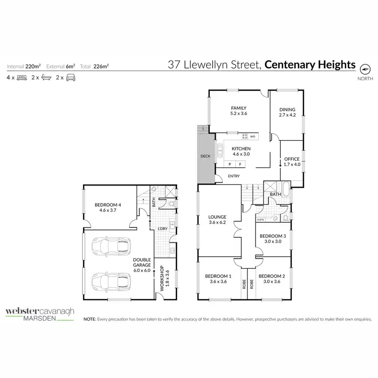Floorplan of Homely house listing, 37 Llewellyn Street, Centenary Heights QLD 4350