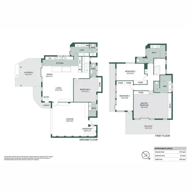 Floorplan of Homely house listing, 3/85 Wray Avenue, Fremantle WA 6160