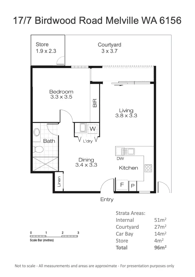 Floorplan of Homely house listing, 17/7 Birdwood Road, Melville WA 6156