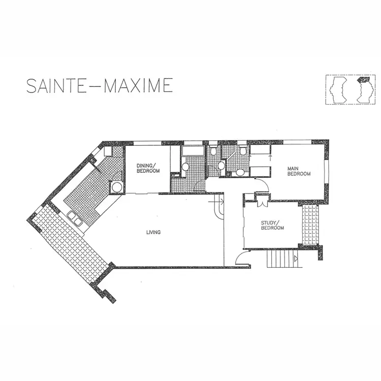 Floorplan of Homely apartment listing, 24/38 Woodroffe Avenue, Main Beach QLD 4217