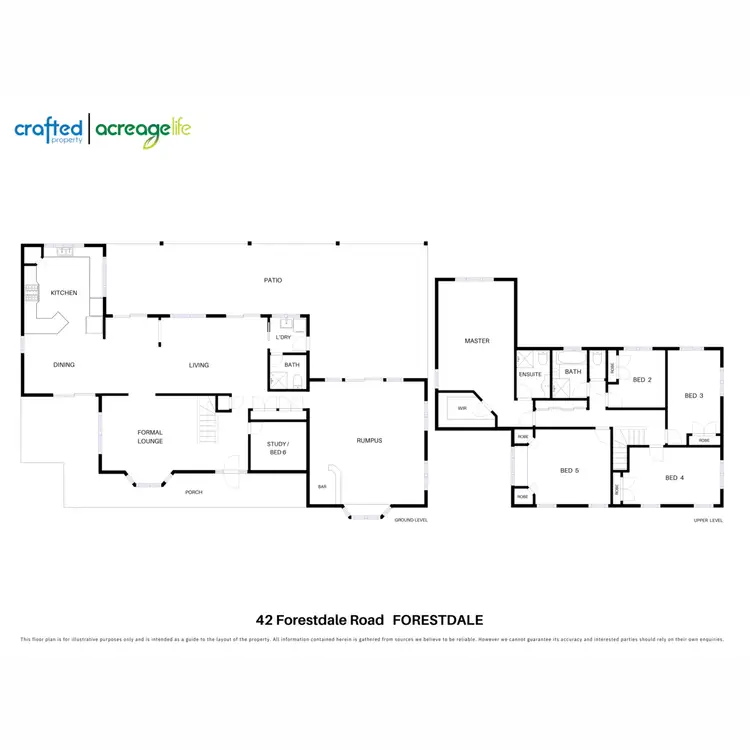 Floorplan of Homely rural property listing, 42 Forestdale Drive, Forestdale QLD 4118