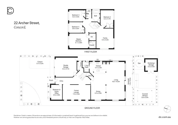 Floorplan of Homely house listing, 22 Archer Street, Concord NSW 2137