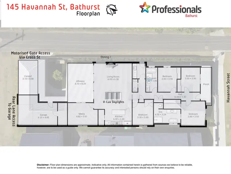 Floorplan of Homely house listing, 145 Havannah Street, Bathurst NSW 2795