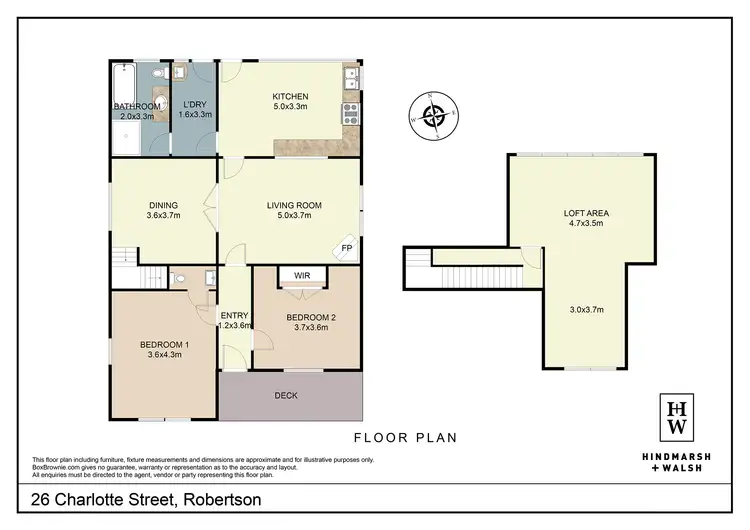 Floorplan of Homely house listing, 26 Charlotte Street, Robertson NSW 2577