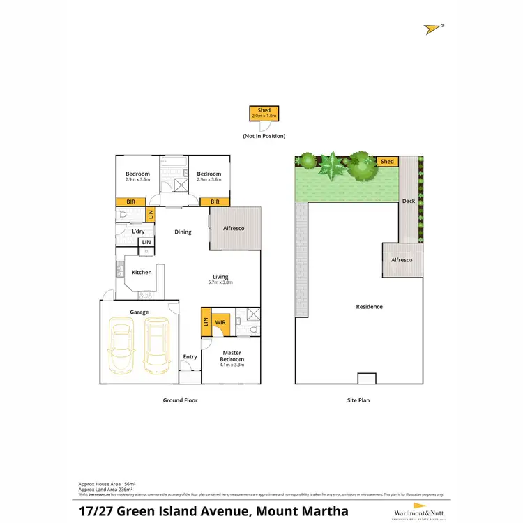Floorplan of Homely unit listing, 17/27 Green Island Avenue, Mount Martha VIC 3934