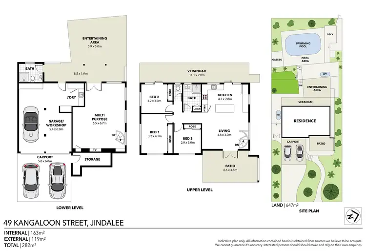 Floorplan of Homely house listing, 49 Kangaloon Street, Jindalee QLD 4074