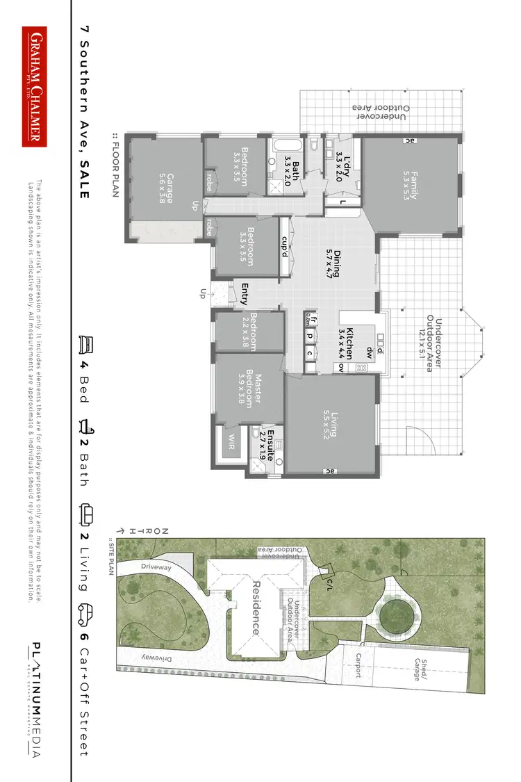 Floorplan of Homely house listing, 7 Southern Avenue, Sale VIC 3850