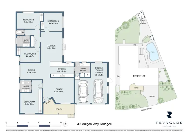 Floorplan of Homely house listing, 30 Mulgoa Way, Mudgee NSW 2850