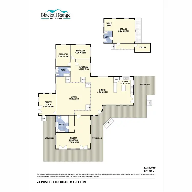 Floorplan of Homely house listing, 74 Post Office Road, Mapleton QLD 4560