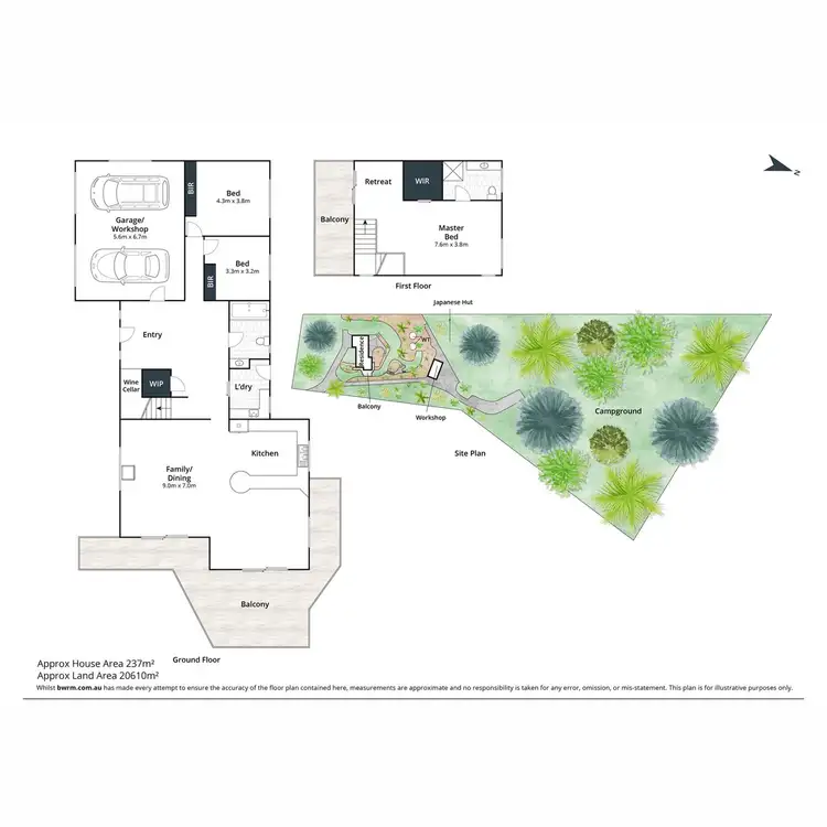 Floorplan of Homely rural property listing, 76 Post Office Road, Mapleton QLD 4560