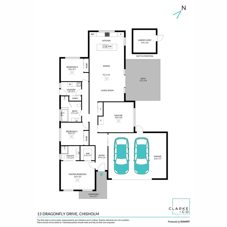 Floorplan of Homely house listing, 13 Dragonfly Drive, Chisholm NSW 2322