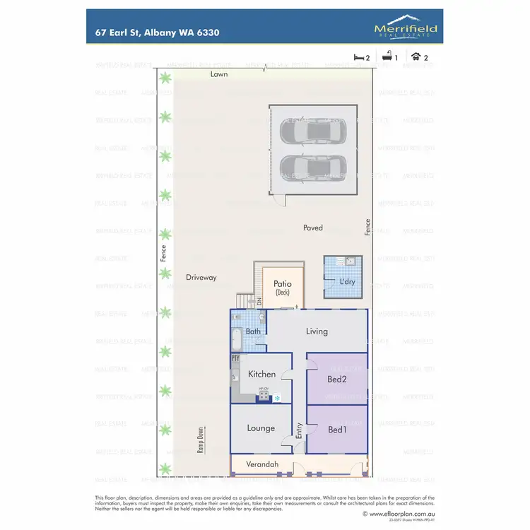 Floorplan of Homely house listing, 67 Earl Street, Albany WA 6330