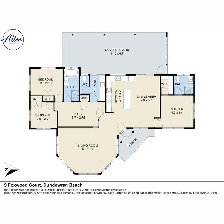 Floorplan of Homely house listing, 9 Foxwood Court, Dundowran Beach QLD 4655