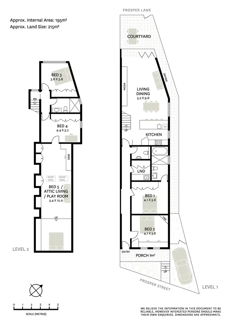 Floorplan of Homely house listing, 20 Prosper Street, Rozelle NSW 2039