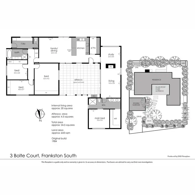 Floorplan of Homely house listing, 3 Bolte Court, Frankston South VIC 3199